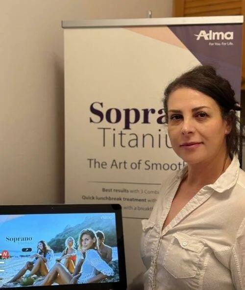Shurri, laser hair removal specialist at Stunning Smile Clinic